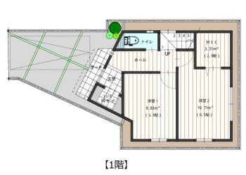おすすめ 間取り分類 横浜の狭小住宅 二世帯住宅 注文住宅の間取りは中鉢建設