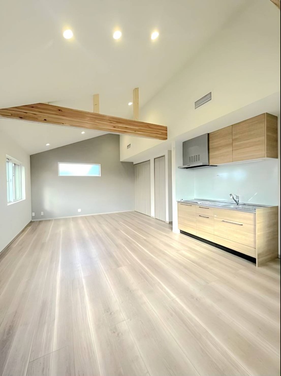 廊下も脱衣室も、ずっと快適。二世帯のための全館空調の家。